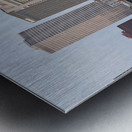 New Orleans Cityscape   Where Skyscrapers Meet Sassy Steamboats Metal print