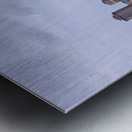 New Orleans Skyline Where the River is Calm and the Jazz Never Sleeps Impression metal