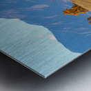 Boulder Flatirons Front Range and Autumn Trees Panoramic Metal print