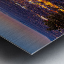 City Of Boulder Colorado Downtown Scenic Sunrise View   Metal print