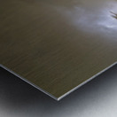 Longmont to the left Boulder to the Right Metal print