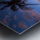 Tropical Island Sunrise Impression metal