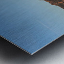 Full Moon Boulder Colorado Front Range Panorama Impression metal