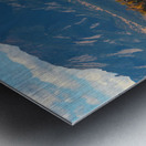 Boulder Colorado Colorful Flatirons View Metal print