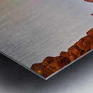 A Poetic Journey   Rainbow Over Arches National Park Metal print