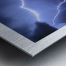 Around About Lightning over Pinnacle Peak Arizona Metal print