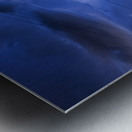 Drive By Lightning Strike Over Stormy Skies Metal print