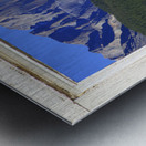 Colorado Autumn Longs Peak Window View Fine Art Print Impression metal