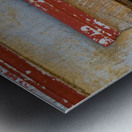 Rustic Mexican Shop Entrance With Traditional Hats Impression metal