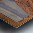 Wild Horses Mountain Window View Fine Art Landscape Metal print