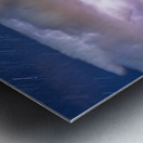 Dancing Thunderstorm Cell On The Horizon Metal print