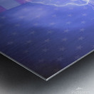 American Oil Field Impression metal