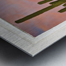 Colorful Southest White Distressed Window View Impression metal