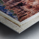 Bryce Canyon Utah View Through White Window Metal print