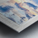 Colorado Rocky Mountain Lake Autumn White Window Metal print