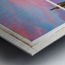 Colorful Southwest Desert Window View Metal print