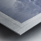 Western Storm Farmhouse Window View Metal print