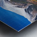 Twin Lakes Colorado Autumn Panorama Metal print