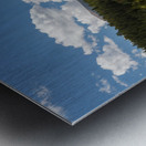 James Canyon Autumn Peaks Panoramic View Impression metal