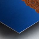 SW Rocky Mountain Autumn Panorama View Impression metal