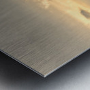 Twin Peaks Panorama View Agriculture Plains Metal print