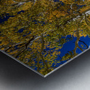 Autumn Blue Skies Metal print