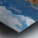 Colorado Painted Landscape Panorama PT1a Metal print