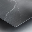 Farm Thunderstorm HDR BWSC Metal print