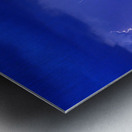 Lightning Storm in the Desert Metal print