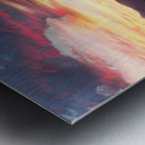 Colorful Colorado Rocky Mountain Sky Reflection Impression metal