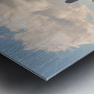 Denver Colorado Skyline Autumn View Impression metal