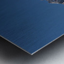 Flatiron Snow Dusted Boulder CO Panoramic  Metal print