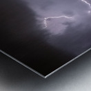 Sonoran Desert Monsoon Storming Metal print