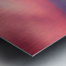 Garden Gods Sunset Sky Portrait Impression metal