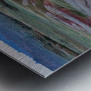 South Dakota Badlands and Refreshed Springtime Grasslands Impression metal