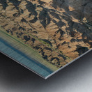 Natures Elegy Badlands Canyons Cracks and the Dance of Shadows Impression metal