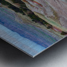 South Dakota Badlands and Colorful Morning Grasslands Impression metal