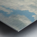 Majestic Devils Tower in Wyoming Amidst Pine Forest Metal print