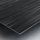 Somewhere Along the Road Dreaming Black and White Metal print