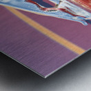 Jaguar Hood Ornamen and Emblem Metal print