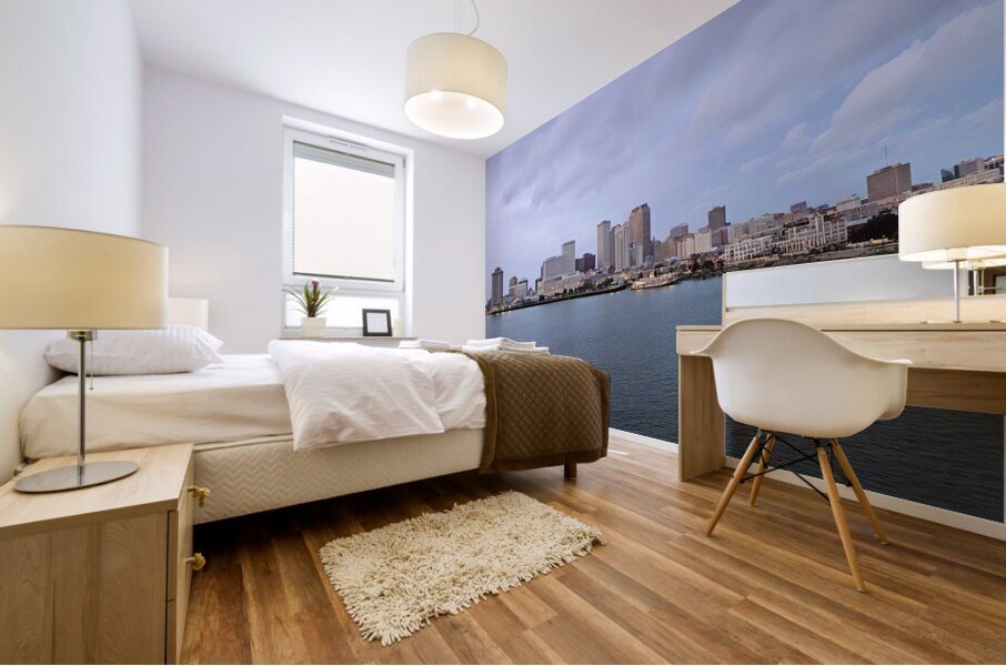 New Orleans Skyline Where the River is Calm and the Jazz Never Sleeps Impression murale