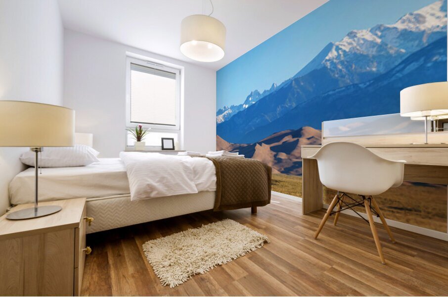 Colorado Great Sand Dunes Panorama Pt 1 Impression murale