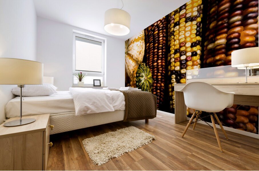 Natures Mosaic An Autumn Harvest Impression murale