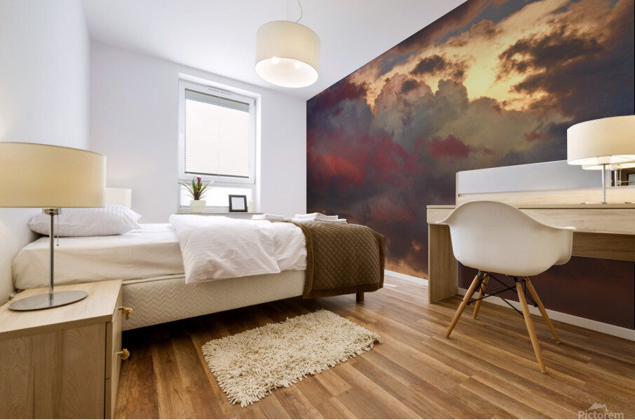 cloudscape sunset 46 Impression murale