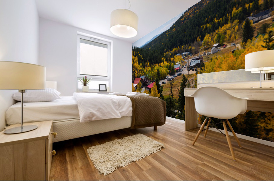 Ward Colorado Panoramic Autumn View Impression murale