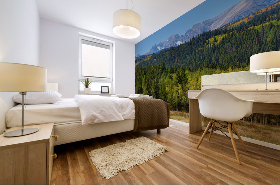 Colorado Indian Peaks Panorama 1 Impression murale