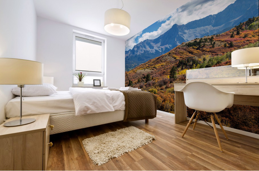 Colorado Painted Landscape Panorama PT1a Mural print