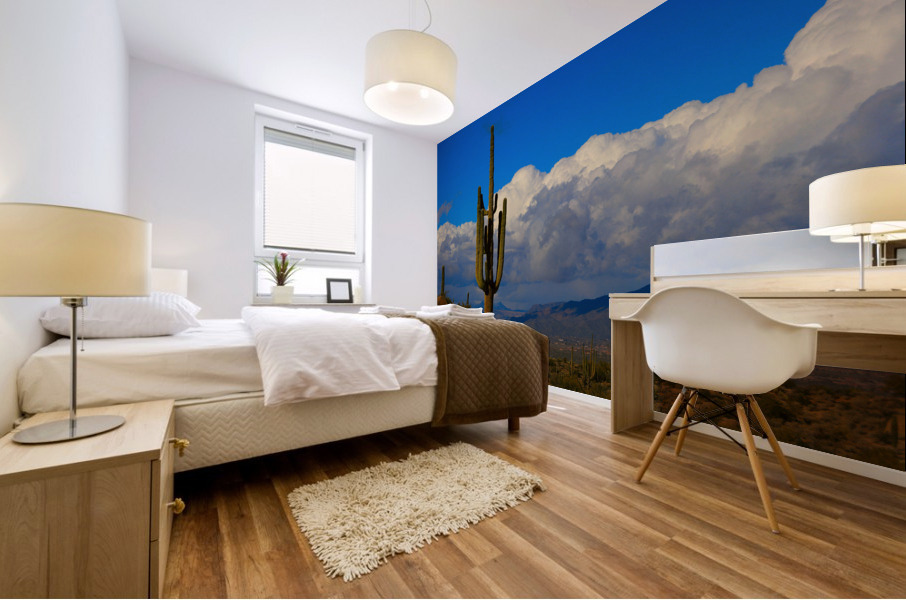  Amazing Giant Saguaro Cactus Mural print