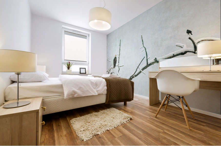 Bald Eagle Little Birdie Mural print