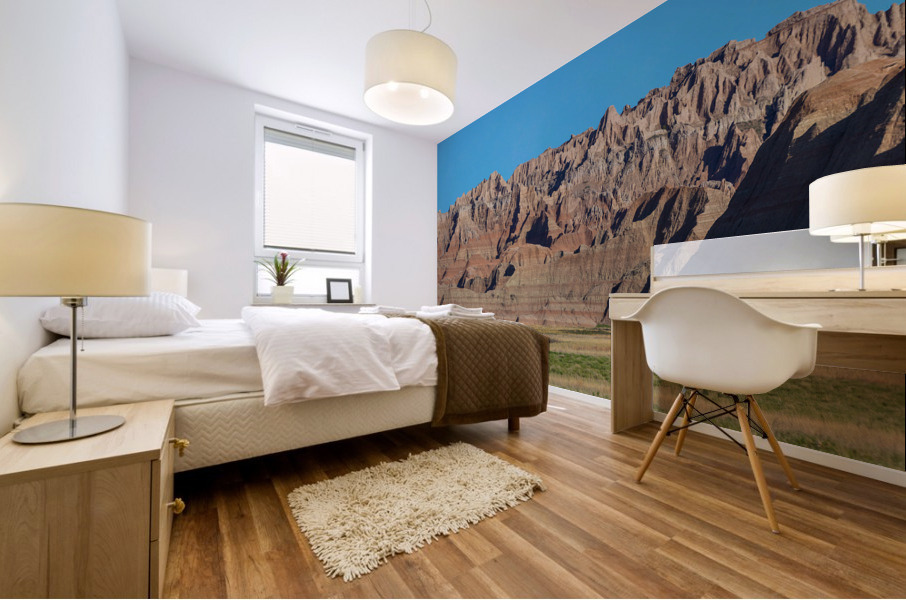 Breathtaking Panoramic Views - Badlands National Park   Impression murale